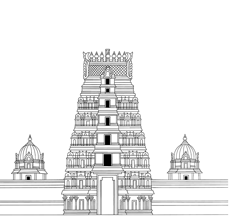 Temple Left Pattern